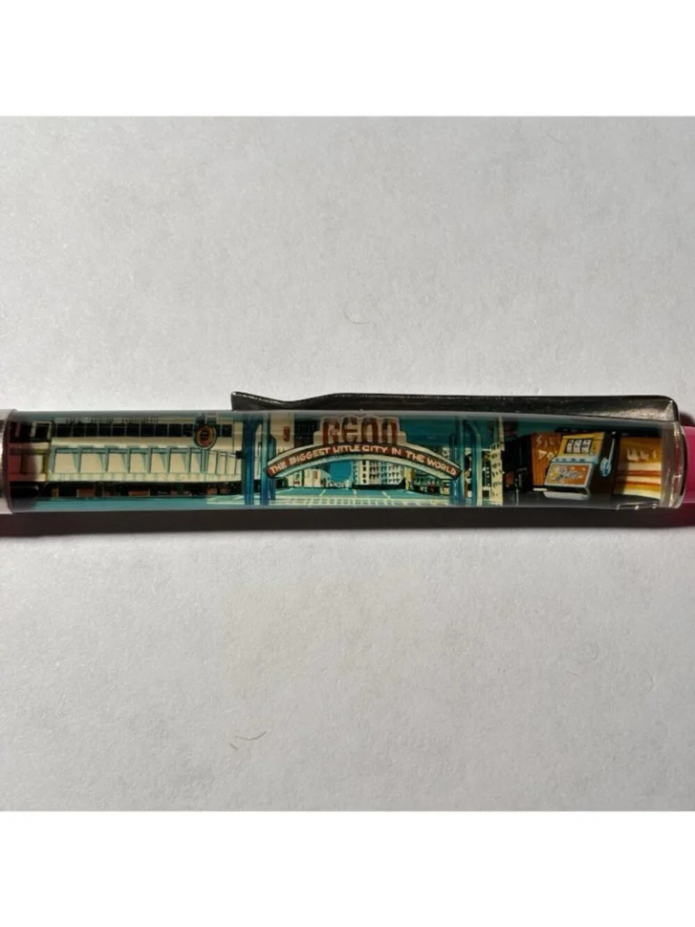 Reno Nevada Floaty Pen Vintage Souvenir Promo
